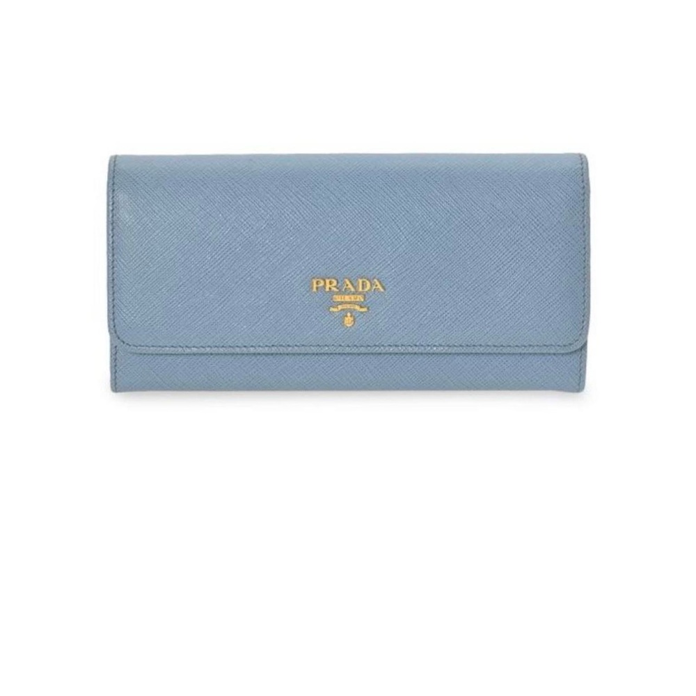 Prada Saffiano Leather Continental Wallet